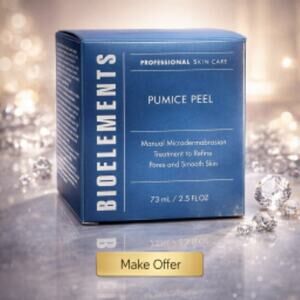 Bioelements Pumice Peel Manual Microdermabrasion Cream  2.5 fl oz/73ml NEW